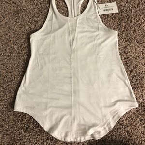Zyia White effortless tank